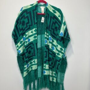 NWT Free People Poncho
